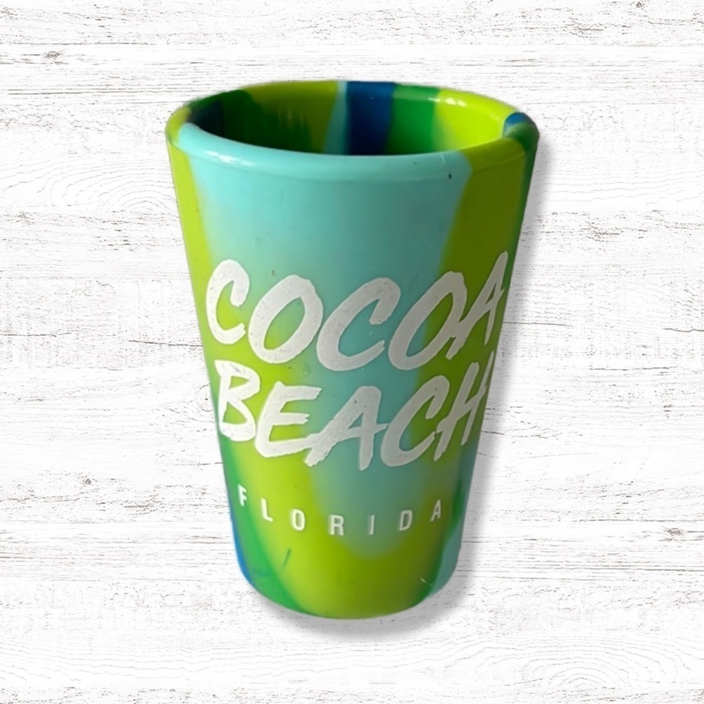 { Silipint } - Cocoa Beach Florida Silishot Silicone Shot Cup